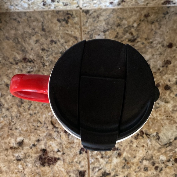 🆕MY EVERGREEN: Christmas themed ceramic travel mug NWT 14 oz - Picture 3 of 7